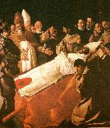 Francisco de Zurbaran death of st. buenaventura oil painting reproduction